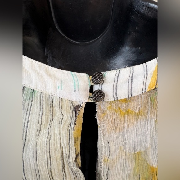 Anthropologie women’s Garden Party Dress Floral Ruffle Size 12 midi preloved - Picture 11 of 14